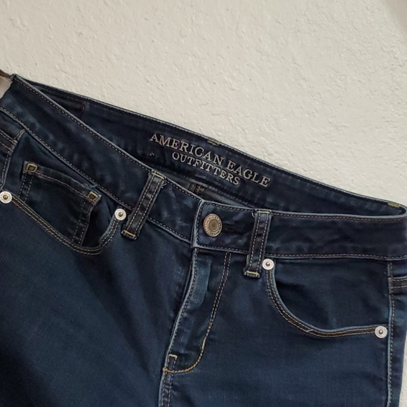 American Eagle Outfitters Skinny Jeans Sz 2 - Picture 2 of 7